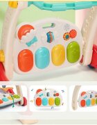 MalPlay Antepremergator multifunctional 2 in 1 cu Salteluta de joaca Grey