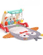 MalPlay Antepremergator multifunctional 2 in 1 cu Salteluta de joaca Grey