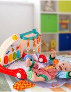 MalPlay Antepremergator multifunctional 2 in 1 cu Salteluta de joaca Mov