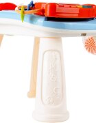 MalPlay Antepremergator multifunctional 2 in 1 pentru copii Blue Partner dimensiune 43 x 42 x 41 cm