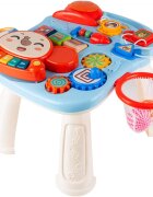 MalPlay Antepremergator multifunctional 2 in 1 pentru copii Blue Partner dimensiune 43 x 42 x 41 cm