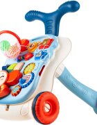 MalPlay Antepremergator multifunctional 2 in 1 pentru copii Blue Partner dimensiune 43 x 42 x 41 cm