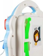 MalPlay Antepremergator multifunctional 2 in 1 pentru copii Blue Partner dimensiune 43 x 42 x 41 cm