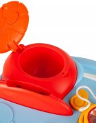 MalPlay Antepremergator multifunctional 2 in 1 pentru copii Blue Partner dimensiune 43 x 42 x 41 cm