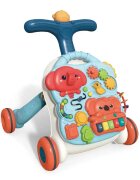 MalPlay Antepremergator multifunctional 3 in 1 pentru copii multicolor cu lumini sunete si elemente de dexteritate