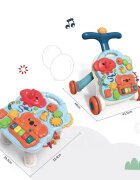 MalPlay Antepremergator multifunctional 3 in 1 pentru copii multicolor cu lumini sunete si elemente de dexteritate