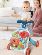MalPlay Antepremergator multifunctional 3 in 1 pentru copii multicolor cu lumini sunete si elemente de dexteritate