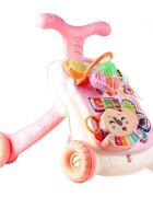 MalPlay Antepremergator muzical cu activitati 2 in 1 Roz
