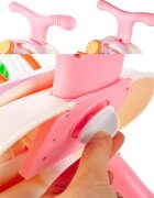 MalPlay Antepremergator muzical cu activitati 2 in 1 Roz