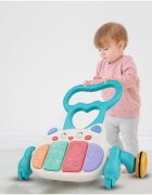 MalPlay Antepremergator muzical cu pian Kitten Blue