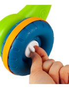 MalPlay Antepremergator muzical pentru copii 2 in 1 cu 5 functii distincte panou interactiv detasabil pian muzical masuta de joaca cos de baschet red
