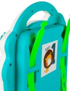 MalPlay Antepremergator muzical pentru copii 2 in 1 cu 5 functii distincte panou interactiv detasabil pian muzical masuta de joaca cos de baschet red
