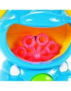 MalPlay Aparat generator baloane de sapun cu baterii si rezerva 118 ml lichid inclus 13 x 10 x 7 cm Bubble Blue Elephant