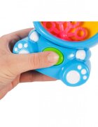 MalPlay Aparat generator baloane de sapun cu baterii si rezerva 118 ml lichid inclus 13 x 10 x 7 cm Bubble Blue Elephant