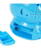 MalPlay Aparat generator baloane de sapun cu baterii si rezerva 118 ml lichid inclus 13 x 10 x 7 cm Bubble Blue Elephant