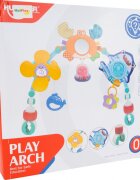 MalPlay Arcada interactiva pentru caruciorscaun auto copii prevazuta la ambele capete cu carlige de fixare lungime 74 cm Creaturi marine