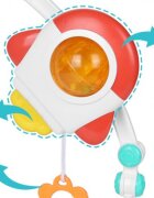 MalPlay Arcada pentru carucior sau patut copii muzicala cu jucarii suspendare ajustabila si pliabila multicolor 0-36 luni