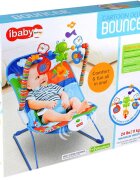 MalPlay Balansoar cu vibratii bara de jucarii si muzica Green Frog