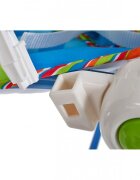 MalPlay Balansoar multifunctional cu Muzica Vibratii bara detasabila cu 3 jucarii suspendate Scaunel rabatabil in 2 pozitii Husa detasabila Blue