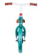 MalPlay Bicicleta fara pedale cu roti de 12 inch din spuma EVA cu scaun si ghidon reglabile in inaltime Push Sport Albastru inaltime sezut 29-34 cm de la 3 ani inaltime recomandata 80-108 cm