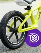MalPlay Bicicleta fara pedale pentru copii Lemon cu saua reglabila roti 12 inch din PU 55 x 89 x 42 cm