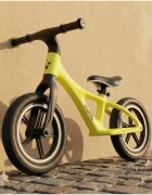 MalPlay Bicicleta fara pedale pentru copii Lemon cu saua reglabila roti 12 inch din PU 55 x 89 x 42 cm
