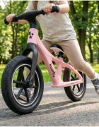 MalPlay Bicicleta fara pedale pentru copii Pink cu saua reglabila roti 12 inch din PU 55 x 89 x 42 cm