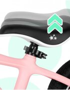 MalPlay Bicicleta fara pedale pentru copii Pink cu saua reglabila roti 12 inch din PU 55 x 89 x 42 cm