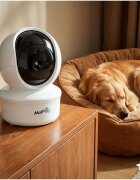 MalPlay Camera suplimentara pentru supraveghere bebe NannyEye Complex HD de 5.0 monitorizare inteligenta zinoapte cu 8 melodii integrate raza semnal 300m