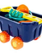 MalPlay Carucior pentru joaca in nisip cu accesorii incluse Blue