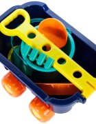 MalPlay Carucior pentru joaca in nisip cu accesorii incluse Blue