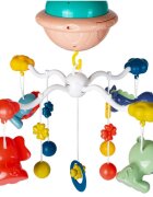 MalPlay Carusel muzical cu proiector pentru patut Happy Animals