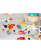 MalPlay Carusel muzical cu proiector pentru patut Happy Animals