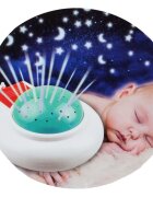 MalPlay Carusel muzical cu proiector pentru patut Stars
