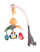MalPlay Carusel muzical cu telecomanda pentru patut Birds