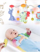 MalPlay Carusel muzical pentru patut copii cu proiector si telecomanda
