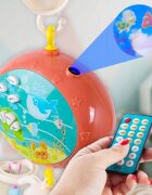 MalPlay Carusel muzical pentru patut cu telecomanda si proiector Pegasus