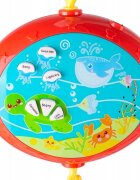 MalPlay Carusel muzical pentru patut cu telecomanda si proiector Red