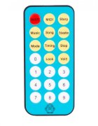 MalPlay Carusel muzical pentru patut cu telecomanda si proiector Red