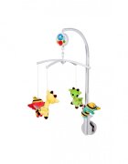 MalPlay Carusel muzical pentru patut Smiling Animals
