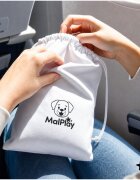 MalPlay Casti de protectie fonica pentru copii Pink Doggy 2-in-1 25dB ajustabile si ergonomice cu captuseala confortabila din PVC si PU in husa de transport marime S