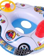 MalPlay Colac gonflabil pentru bebelusi cu volan 70x80 cm