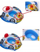 MalPlay Colac gonflabil pentru bebelusi cu volan 70x80 cm