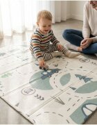 MalPlay Covor din spuma XPE pentru copii pliabil cu doua fete si husa de transport inclusa Mativo 120 x 180 cm