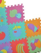 MalPlay Covor puzzle din spuma 10 piese Fructe