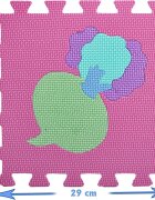 MalPlay Covor puzzle din spuma 10 piese Fructe