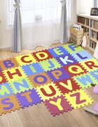 MalPlay Covor puzzle din spuma Litere si Cifre 36 piese
