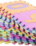MalPlay Covor puzzle din spuma Litere si Cifre 36 piese