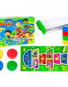 MalPlay Covoras de joaca pentru copii realizat din spuma dimensiunea 200 x 90 cm model sotron multicolor
