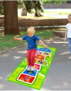 MalPlay Covoras de joaca pentru copii realizat din spuma dimensiunea 200 x 90 cm model sotron multicolor